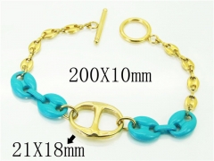 HY Wholesale Bracelets 316L Stainless Steel Jewelry Bracelets-HY21B0373HNE