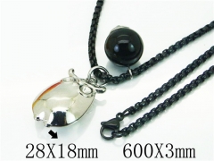 HY Wholesale Necklaces Stainless Steel 316L Jewelry Necklaces-HY92N0341HJD