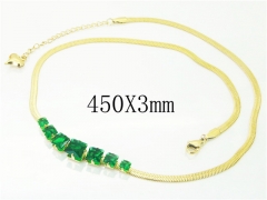 HY Wholesale Necklaces Stainless Steel 316L Jewelry Necklaces-HY09N1267HFF