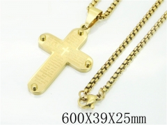 HY Wholesale Necklaces Stainless Steel 316L Jewelry Necklaces-HY09N1216HZL