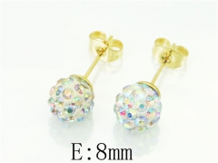 HY Wholesale Earrings 316L Stainless Steel Fashion Jewelry Earrings-HY12E0168HL