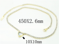 HY Wholesale Necklaces Stainless Steel 316L Jewelry Necklaces-HY32N0516HHD