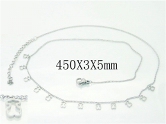 HY Wholesale Necklaces Stainless Steel 316L Jewelry Necklaces-HY25N0156HHA