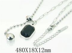 HY Wholesale Necklaces Stainless Steel 316L Jewelry Necklaces-HY09N1249HAA