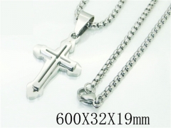 HY Wholesale Necklaces Stainless Steel 316L Jewelry Necklaces-HY09N1196OA