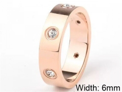 HY Wholesale 316L Stainless Steel Popular Rings-HY0064R032