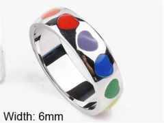 HY Wholesale Rings 316L Stainless Steel Popular Rings-HY0064R057