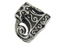 HY Wholesale 316L Stainless Steel Popular Rings-HY0065R254