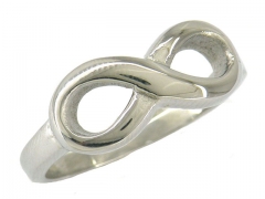 HY Wholesale 316L Stainless Steel Popular Rings-HY0065R314