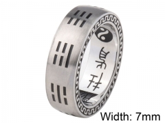 HY Wholesale Rings 316L Stainless Steel Popular Rings-HY0064R068