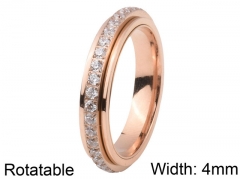 HY Wholesale 316L Stainless Steel Popular Rings-HY0064R003