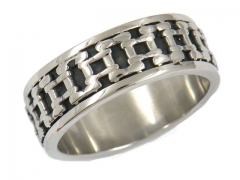 HY Wholesale 316L Stainless Steel Popular Rings-HY0065R167