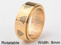 HY Wholesale 316L Stainless Steel Popular Rings-HY0064R038