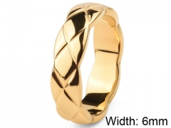 HY Wholesale 316L Stainless Steel Popular Rings-HY0064R010