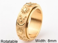 HY Wholesale 316L Stainless Steel Popular Rings-HY0064R007