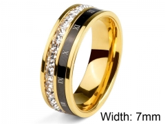 HY Wholesale 316L Stainless Steel Popular Rings-HY0064R002