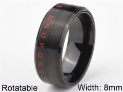 HY Wholesale 316L Stainless Steel Popular Rings-HY0064R023