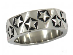 HY Wholesale 316L Stainless Steel Popular Rings-HY0065R323