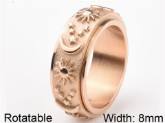 HY Wholesale 316L Stainless Steel Popular Rings-HY0064R008