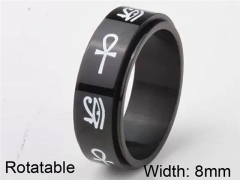 HY Wholesale 316L Stainless Steel Popular Rings-HY0064R035