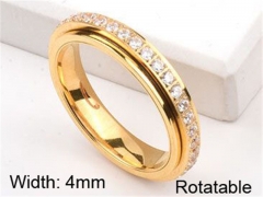 HY Wholesale 316L Stainless Steel Popular Rings-HY0064R004