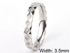 HY Wholesale 316L Stainless Steel Popular Rings-HY0064R083