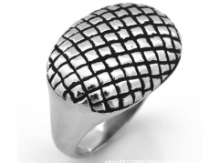 HY Wholesale 316L Stainless Steel Popular Rings-HY0065R377