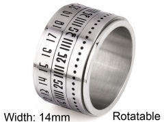 HY Wholesale 316L Stainless Steel Popular Rings-HY0064R086