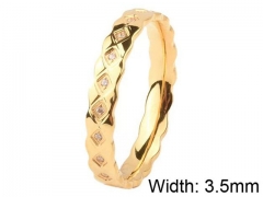 HY Wholesale 316L Stainless Steel Popular Rings-HY0064R084