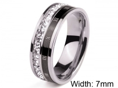 HY Wholesale 316L Stainless Steel Popular Rings-HY0064R001