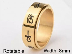 HY Wholesale 316L Stainless Steel Popular Rings-HY0064R033