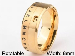 HY Wholesale 316L Stainless Steel Popular Rings-HY0064R022