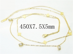 HY Wholesale Necklaces Stainless Steel 316L Jewelry Necklaces-HY32N0525HHL