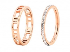 HY Wholesale Rings 316L Stainless Steel Popular Rings-HY0068R195