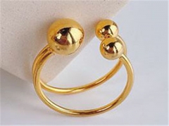 HY Wholesale Rings 316L Stainless Steel Popular Rings-HY0068R182