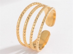 HY Wholesale Rings 316L Stainless Steel Popular Rings-HY0068R302