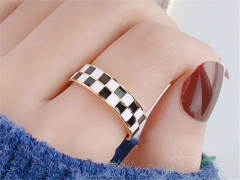 HY Wholesale Rings 316L Stainless Steel Popular Rings-HY0068R126