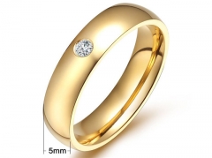 HY Wholesale Rings 316L Stainless Steel Rings-HY0067R466