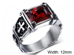 HY Wholesale Rings 316L Stainless Steel Rings-HY0067R426