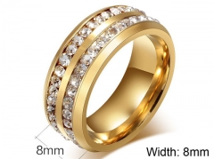 HY Wholesale Rings 316L Stainless Steel Rings-HY0067R113