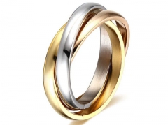 HY Wholesale Rings 316L Stainless Steel Rings-HY0067R014