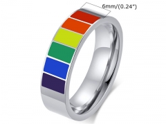 HY Wholesale Rings 316L Stainless Steel Rings-HY0067R499