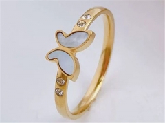 HY Wholesale Rings 316L Stainless Steel Popular Rings-HY0068R119