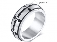 HY Wholesale Rings 316L Stainless Steel Rings-HY0067R450