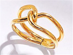 HY Wholesale Rings 316L Stainless Steel Popular Rings-HY0068R301