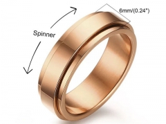 HY Wholesale Rings 316L Stainless Steel Rings-HY0067R073