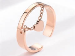 HY Wholesale Rings 316L Stainless Steel Popular Rings-HY0068R270