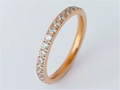 HY Wholesale Rings 316L Stainless Steel Popular Rings-HY0068R113