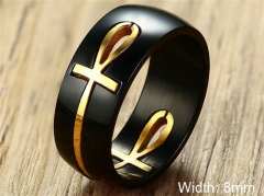 HY Wholesale Rings 316L Stainless Steel Rings-HY0067R222