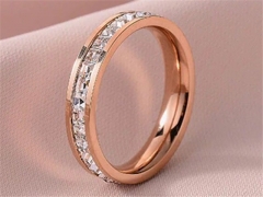 HY Wholesale Rings 316L Stainless Steel Popular Rings-HY0068R044